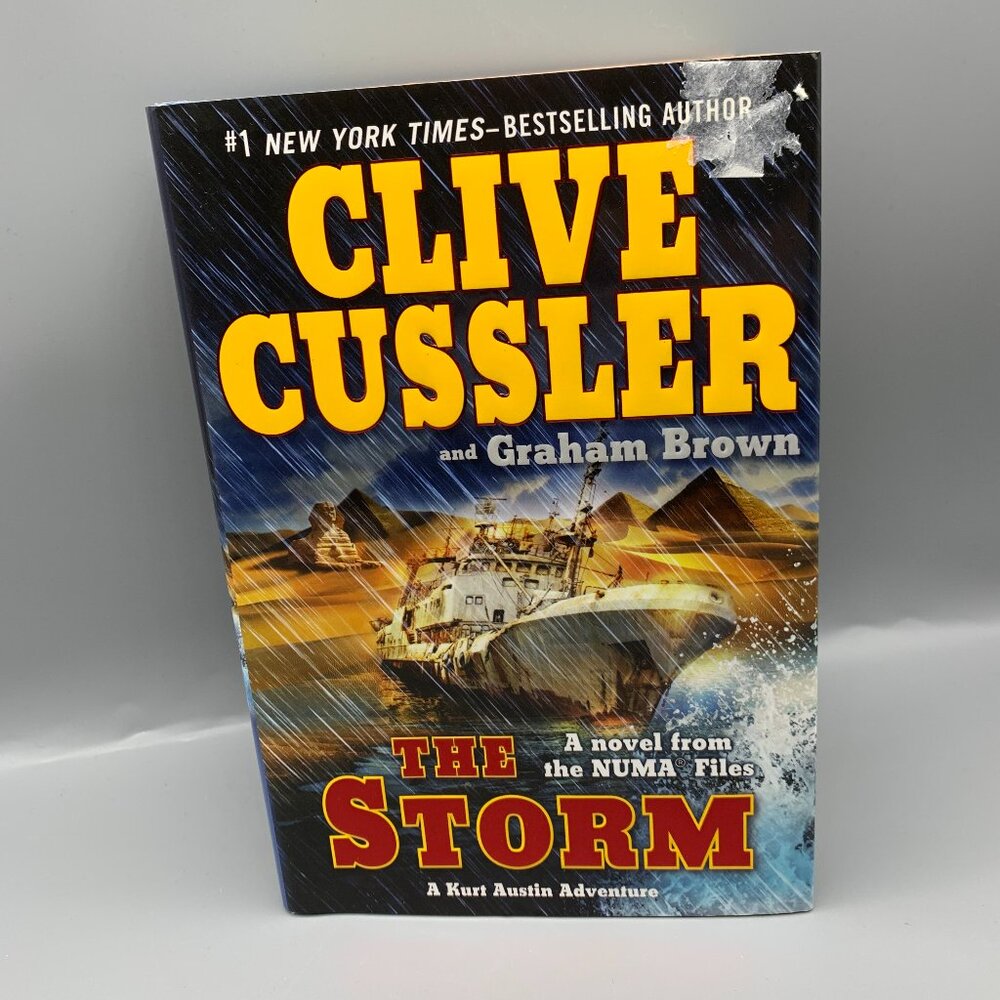 The Storm A Novel from the NUMA Files Written by Clive Cussler